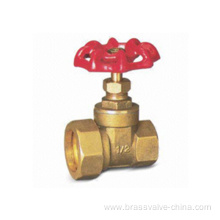Brass reducing gate valves